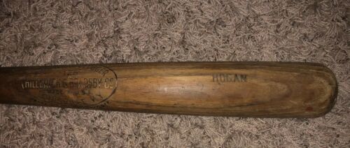 Rare Vintage Circa 1928 Shanty Hogan New York Giants Game Used LVS Bat