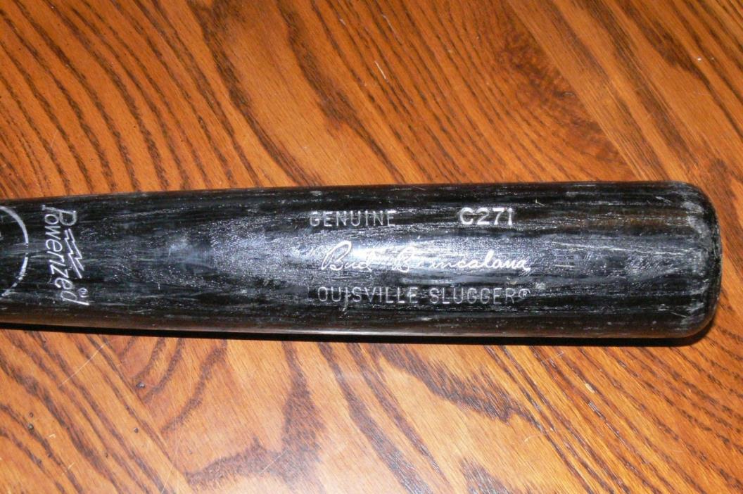 BUDDY BIANCALANA GAME USED  BAT KANSAS CITY ROYALS 1985 WORLD SERIES WINNER