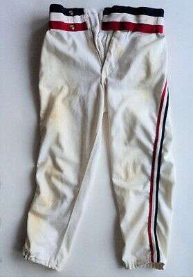 1983 Lenny Faedo Minnesota Twins Game Used Home Pants -