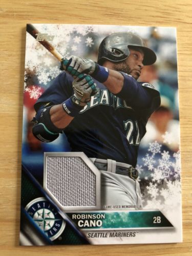 2016 Topps Robinson Cano Game Used Jersey