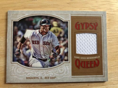 2016 Topps Gypsy Queen Xander Bogaerts Game Used Jersey