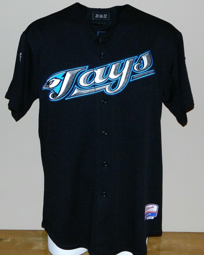 2006 Justin Speier Game Worn Toronto Blue Jays ALT Jersey #30 - Majestic Size 50