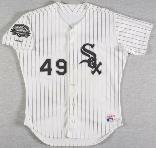 White Sox Game Used/ Worn Charlie Hough Jersey Chicago