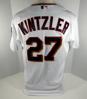 2017 Minnesota Twins Brandon Kintzler #27 Game Issued White Jersey