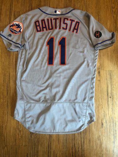 Jose Bautista New York Mets Game Issued Jersey