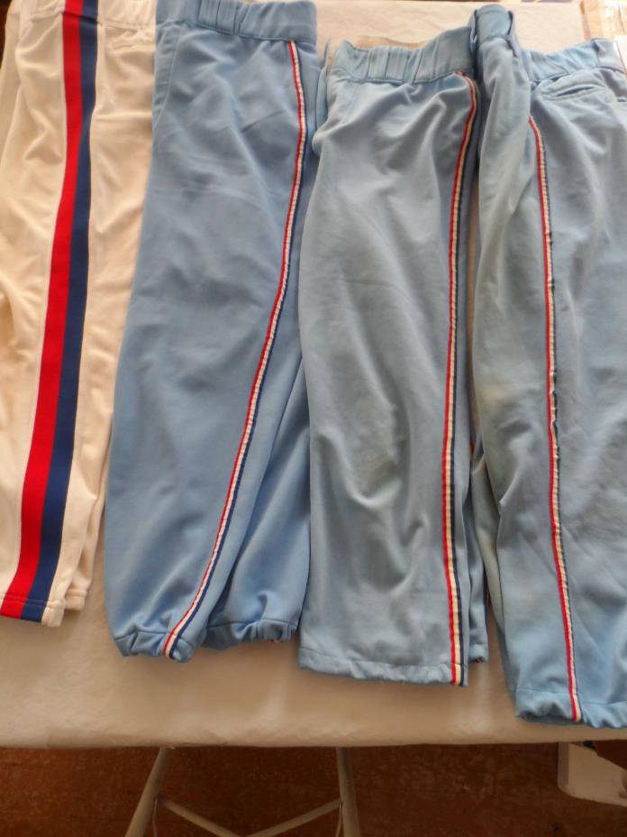 Pants (Players), Montreal Expose, 4 pairs:  Grimsley, Parrish, Valentine