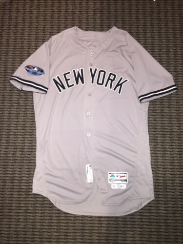 Gleyber Torres New York Yankees Game Issued 2018 Postseason Jersey - MLB Auth