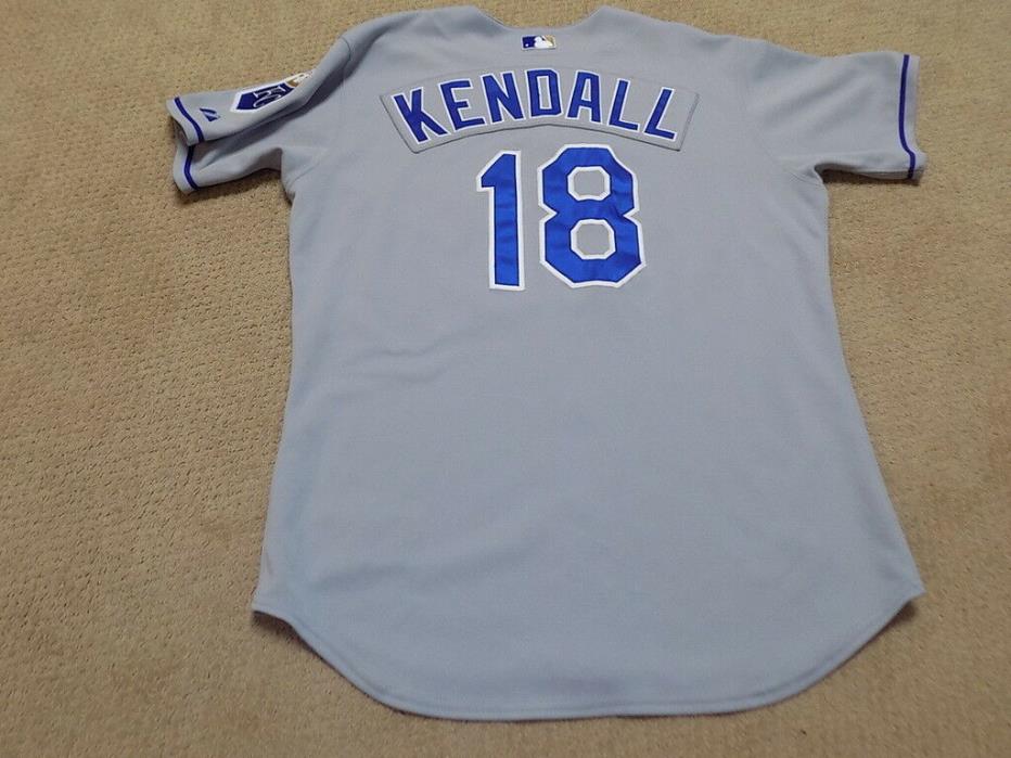 Jason Kendall Game Worn Jersey 2010 Kansas City Royals Pirates A's