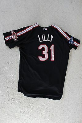 Ted Lilly Toronto Blue Jays Jersey Signed BP 2004 All-Star Game #31 MLB COA LOA