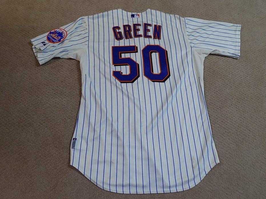 Sean Green Game Worn Jersey 2010 New York Mets MLB