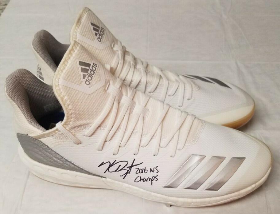 Kris Bryant Signed Game Issued/Used Cleats (2016 WS CHAMPS) (Chicago Cubs)