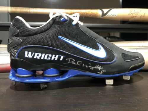 David Wright Mets Signed Nike Game Issued Cleat JSA Authenticated