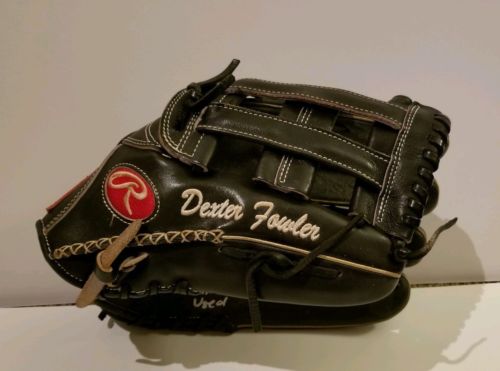 2017/18  Dexter Fowler Game Used Auto Fielding Glove St Louis Cardinals! Cubs!