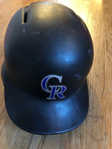 Kyle Freeland Game Issued But Shows Use Helmet Colorado Rockies