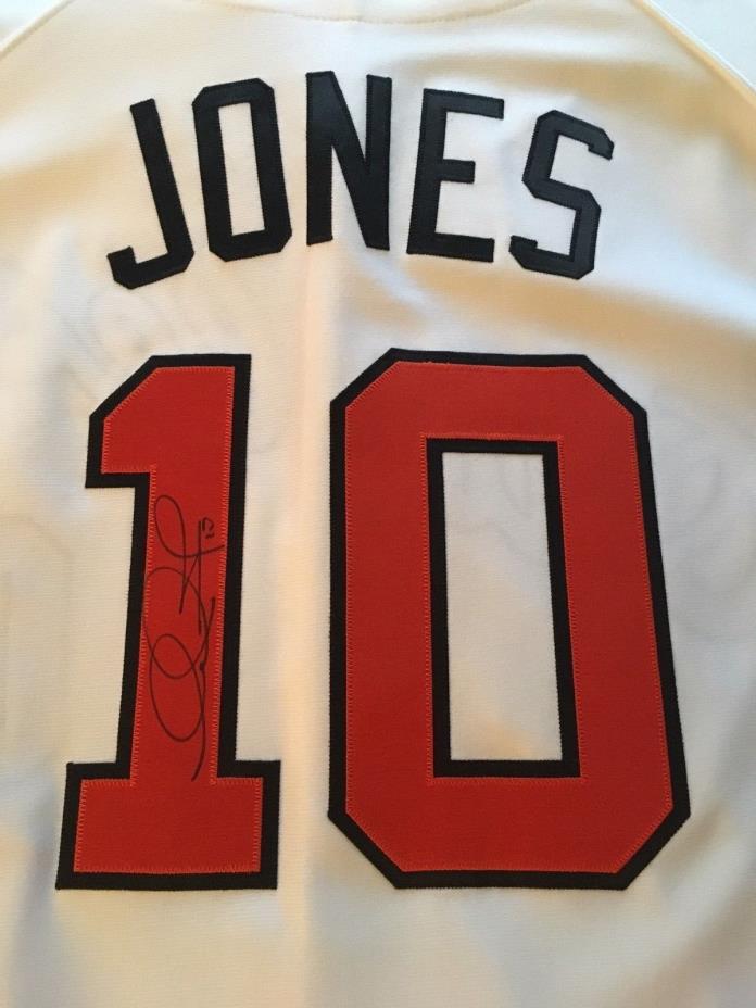 2010 Game Used Jersey ADAM JONES 1970 Throwback Autograph Auto Jersey Orioles