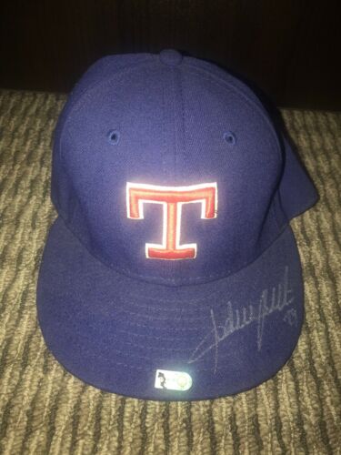 Adrian Beltre Texas Rangers Game Used Hat Signed MLB Auth  2012 Excellent Use