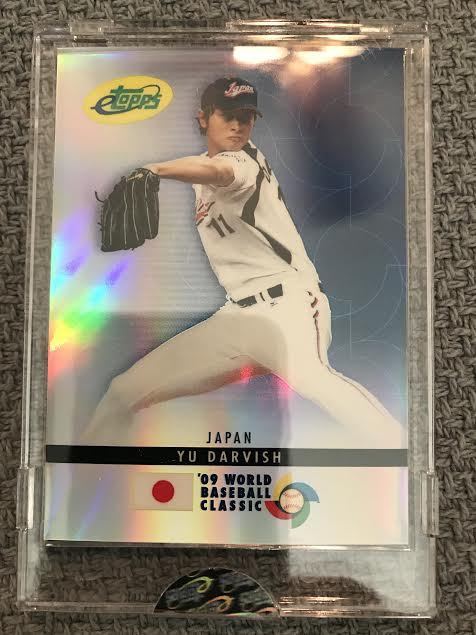 Yu Darvish etopps #/999 World Baseball Classic Champions 2009 Chicago Cubs