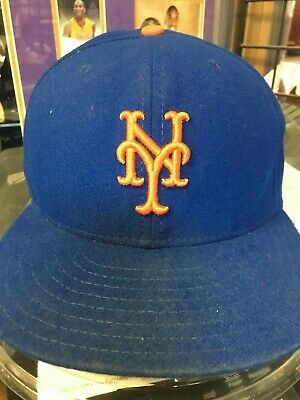 2007 Shawn Green New York Mets Game Worn Hat Steiner Sports Authenticated
