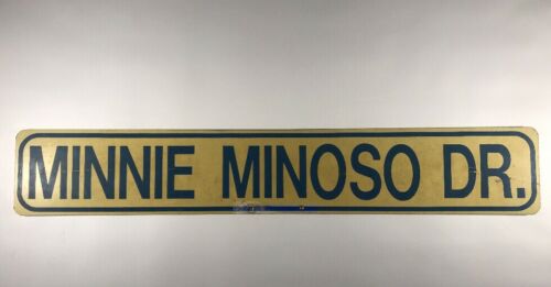 Chicago White Sox Ed Smith Stadium Sarasota Minnie Minoso Original Stadium Sign