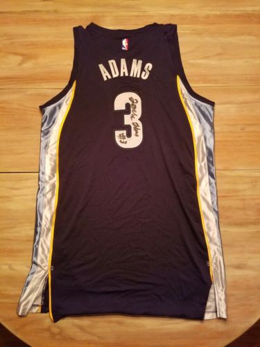 Jordan Adams Signed Memphis Grizzlies NBA Game Jersey 2014 NBA (MeiGray)