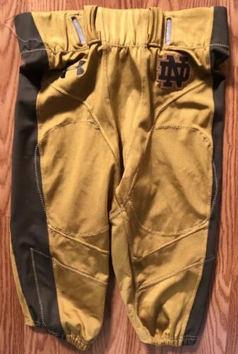 Notre Dame Football 2016 Shamrock Series Army Team Issued Game Pants #61