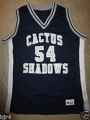 Cactus Shadows High School #54 Basketball Game Used Jersey XL CSHS Arizona