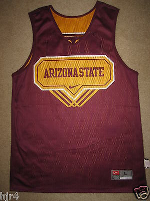 ASU Arizona State Sun Devils #23 Nike Basketball Jersey Womens L Large