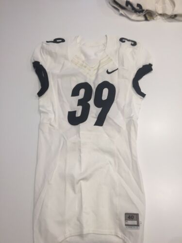 Game Worn Purdue Boilermakers Football Jersey Used Nike #39 Size 40