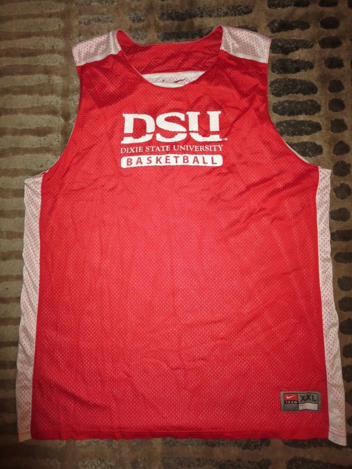 Dixie State Red Storm #34 Basketball Team Issued Nike Jersey XXL 2XL