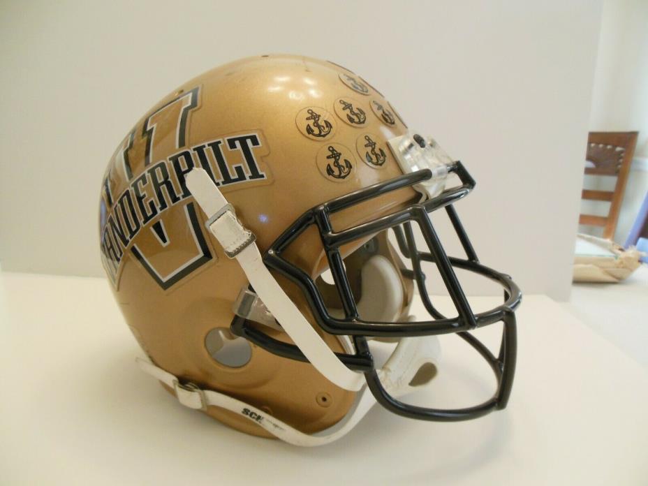 Vanderbilt University Game Used Football Helmet