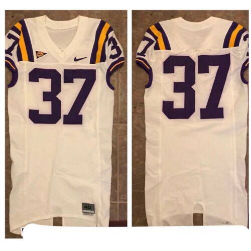 LSU Football Game Used Jersey #37