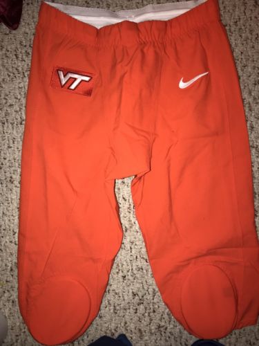 2017 Nike Virginia Tech Hokies #31 Brandon Facyson Game Worn Pants