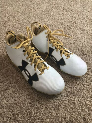 Notre Dame Irish Football Under Armour Team Issued 2016 Cleats New Size 14 ND