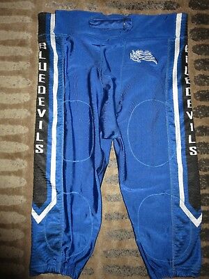 Duke Blue Devils Football Team Game Worn Used Pants medium M