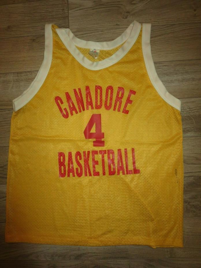 Canadore College Panthers #4 NCAA Basketball Game Jersey LG L