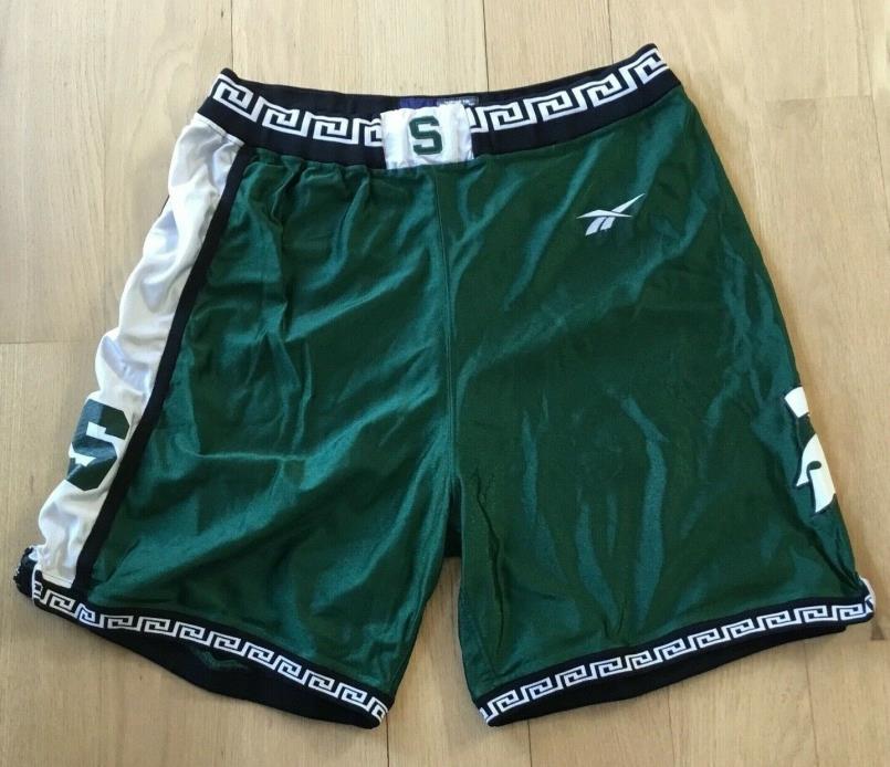 VTG Michigan State Spartans Pro Cut Game Worn Used Issued Basketball Shorts 42