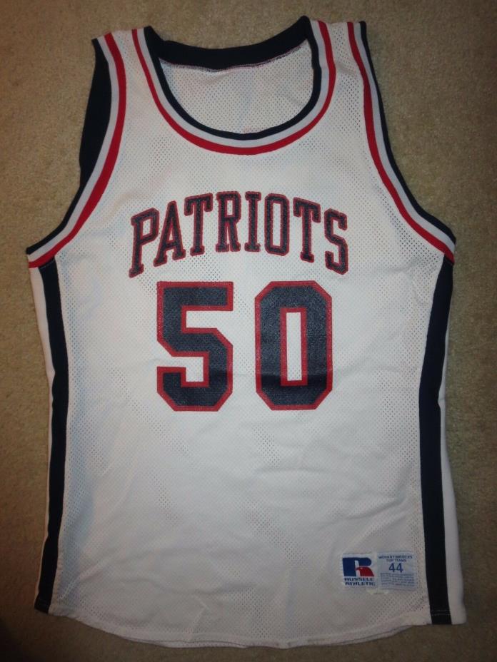 University of the Cumberlands Patriots #50 Basketball Game Worn Jersey 44