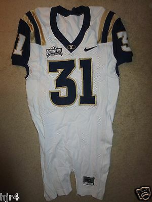 BYU Brigham Young University Cougars #31 Nike Team Football Game Worn Jersey 40