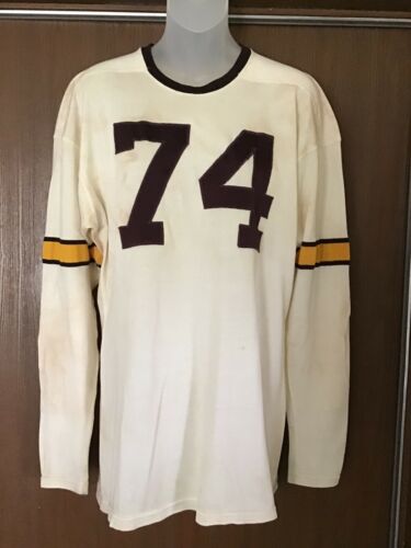 Vintage 1950’s CONCORDIA COLLEGE COBBERS GAME USED FOOTBALL JERSEY KING O’SHEA