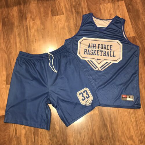 Nike AIR FORCE FALCONS Basketball PRACTICE ISSUE Player Worn Team Jersey Shorts