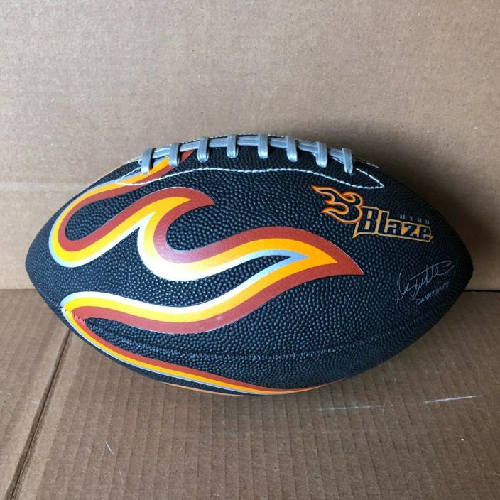 Nice! UTAH BLAZE Football DANNY WHITE.....Signed by 2006 Player JERMAINE YOUNGER