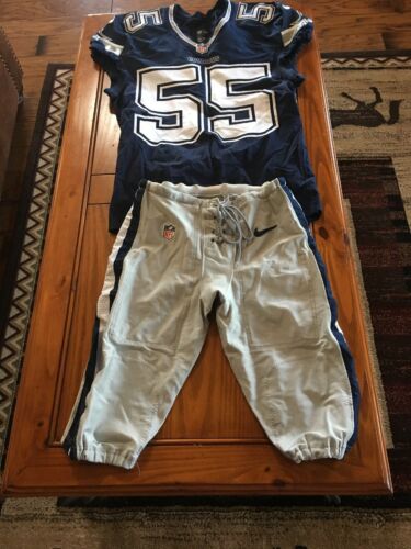 dallas cowboys game issued jersey and pants