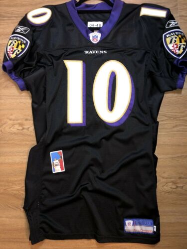 Kordell Stewart Ravens Auto Game Worn Used NFL Jersey PSA DNA COA Ray Reed Suggs