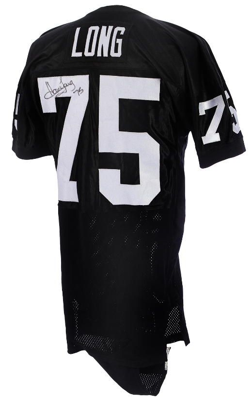 Raiders 1992/93 Howie Long Game Worn/Used Signed AUTO Home Jersey