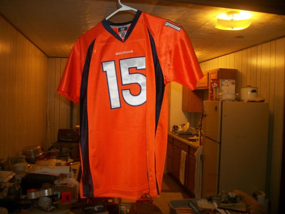 EQUIPMENT NFL ONFIELD REEBOK # 15 TEBOW BRONCOS JERSEY YOUTH 18-20 2XL