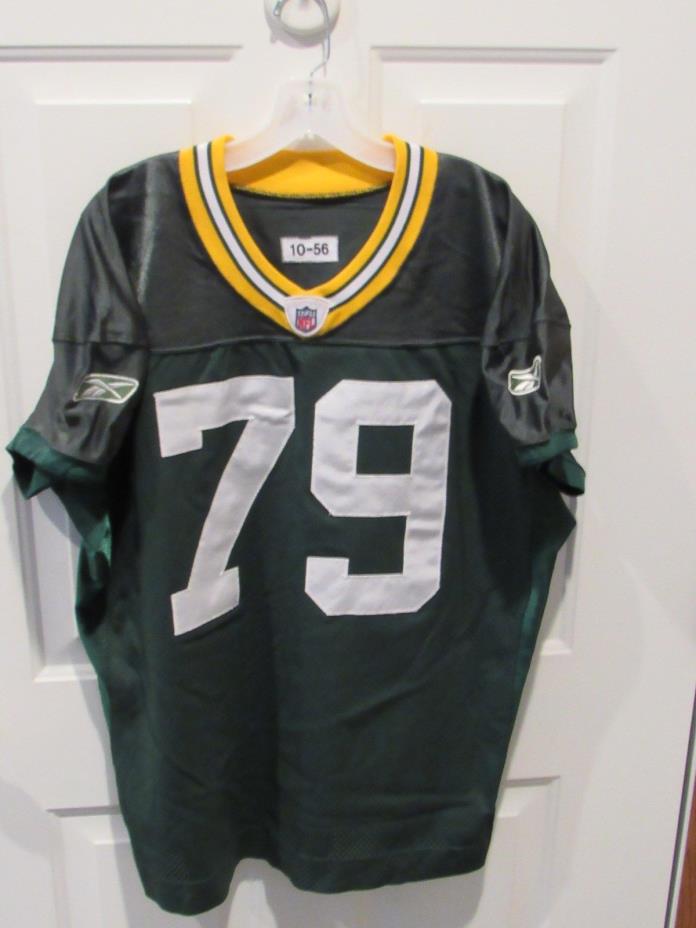 NFL Green Bay Packers Ryan Pickett # 79 Team Issued 2010 Practice Jersey Size 56