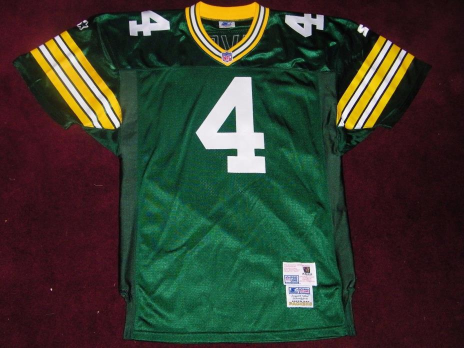 JSA BRETT FAVRE 1995 TEAM ISSUED AUTOGRAPHED GREEN BAY PACKERS MVP JERSEY HOF 16