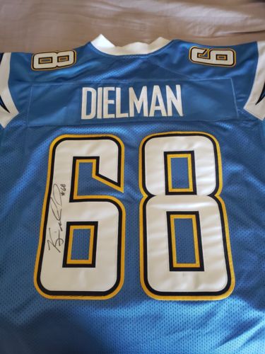 Authentic Signed Chargers NFL Jersey