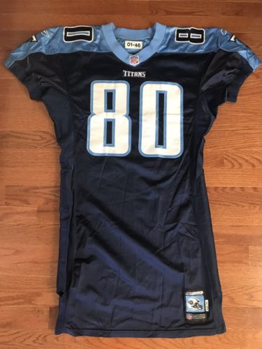 TENNESSEE TITANS GAME USED NFL FOOTBALL JERSEY