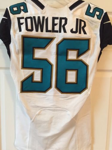 Dante Fowler Jr Jacksonville Jaguars Game Used Jersey Rams NFL COA Super Bowl